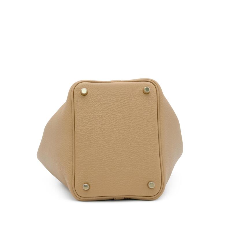 Hermès Chai Clemence Picotin Lock 18 Gold Hardware - Image 5